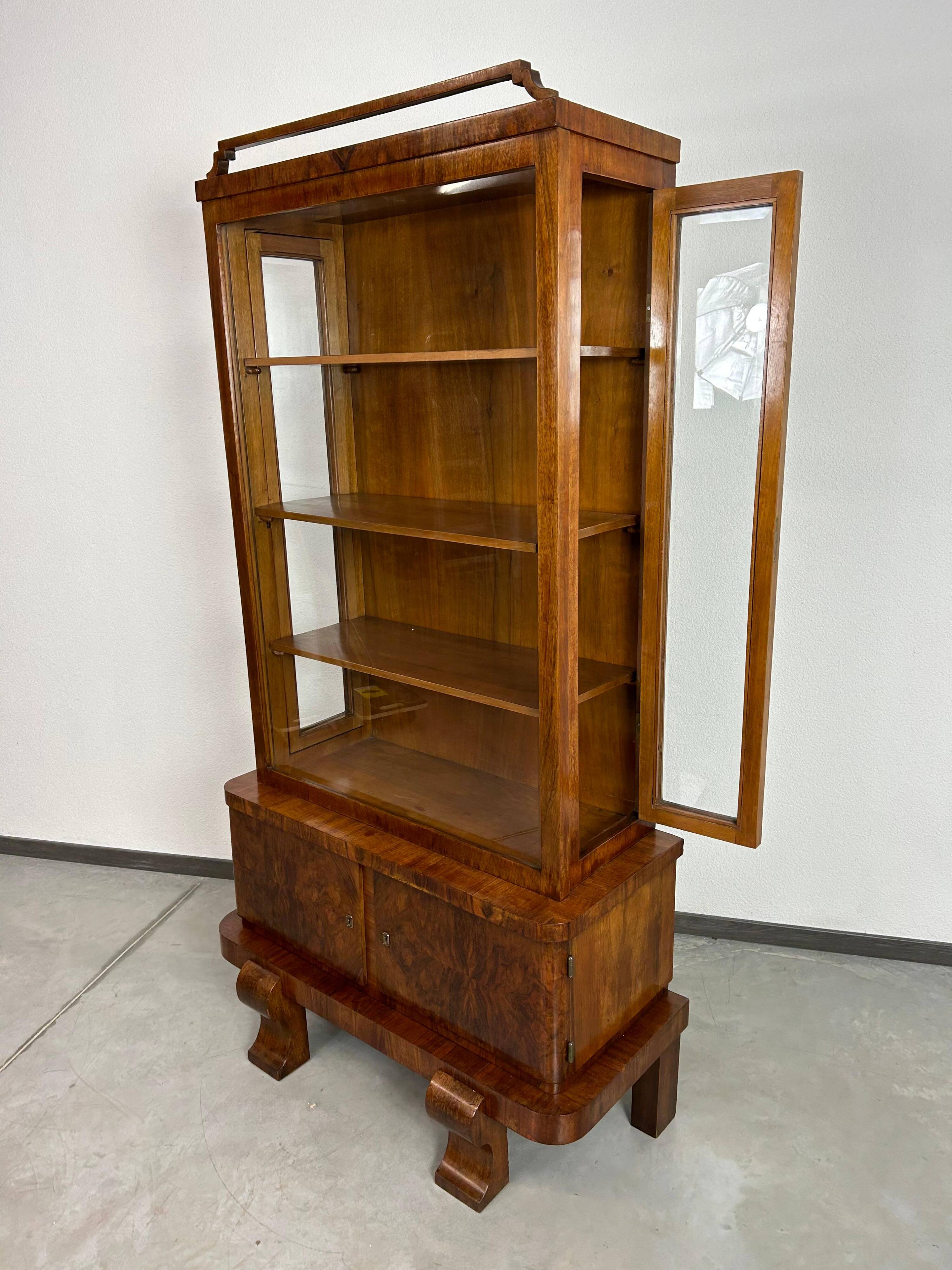 Art Deco display cabinet
