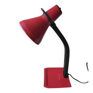 Lampe de bureau rouge