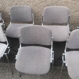 Series of 35 DSC 106 Chair by Giancarlo Piretti for Castelli from the 1970s