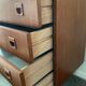 Scandinavian chest of drawers from the 60s in teak