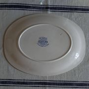 Oval plate Johnson Brothers "Hearts & Flowers"