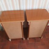Pair of cherry bedsides