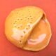 Salt dish yellow glazed ceramic