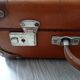 Vintage antique suitcase