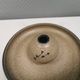 Beautiful bowl with a small knob ‘vase’ for a flower, Ulla ceramic Denmark