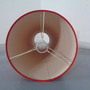 Floor lamp with illuminated glass stand from Doria Leuchten, 1960s.