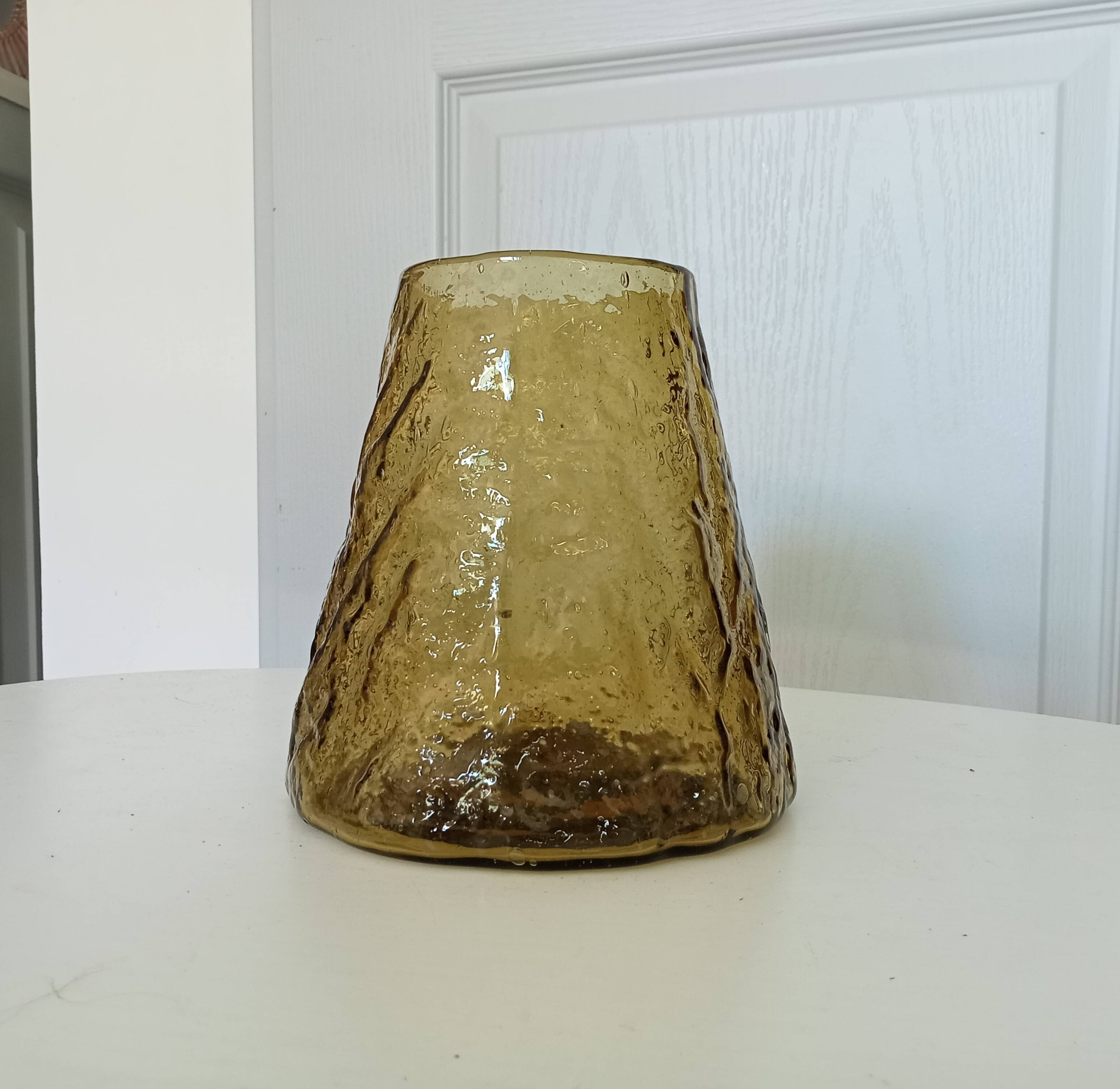 Old blown glass vase