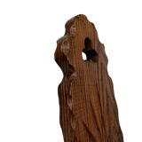 Vintage Spanish chair stool brutalist design