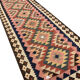 Handmade afghan kilim runner rug 100x279cm