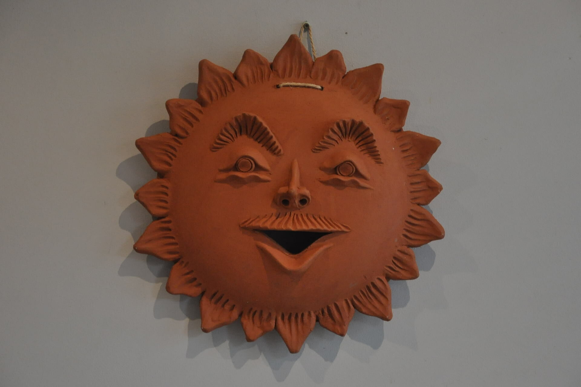 Ceramic hanging sun