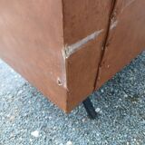 Vintage 50s/60s Brown Skai Armchair