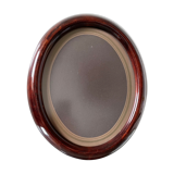 Cadre antique ovale