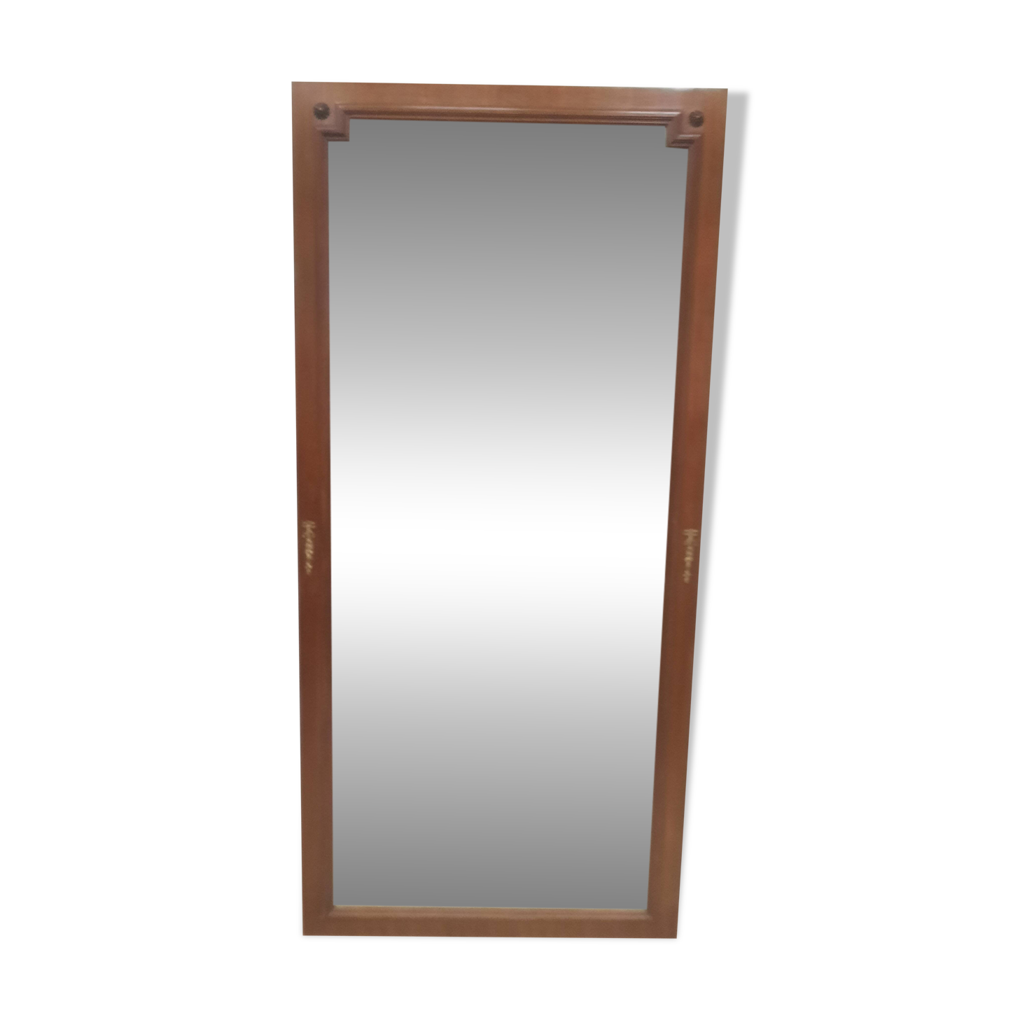Large bevelled mirror