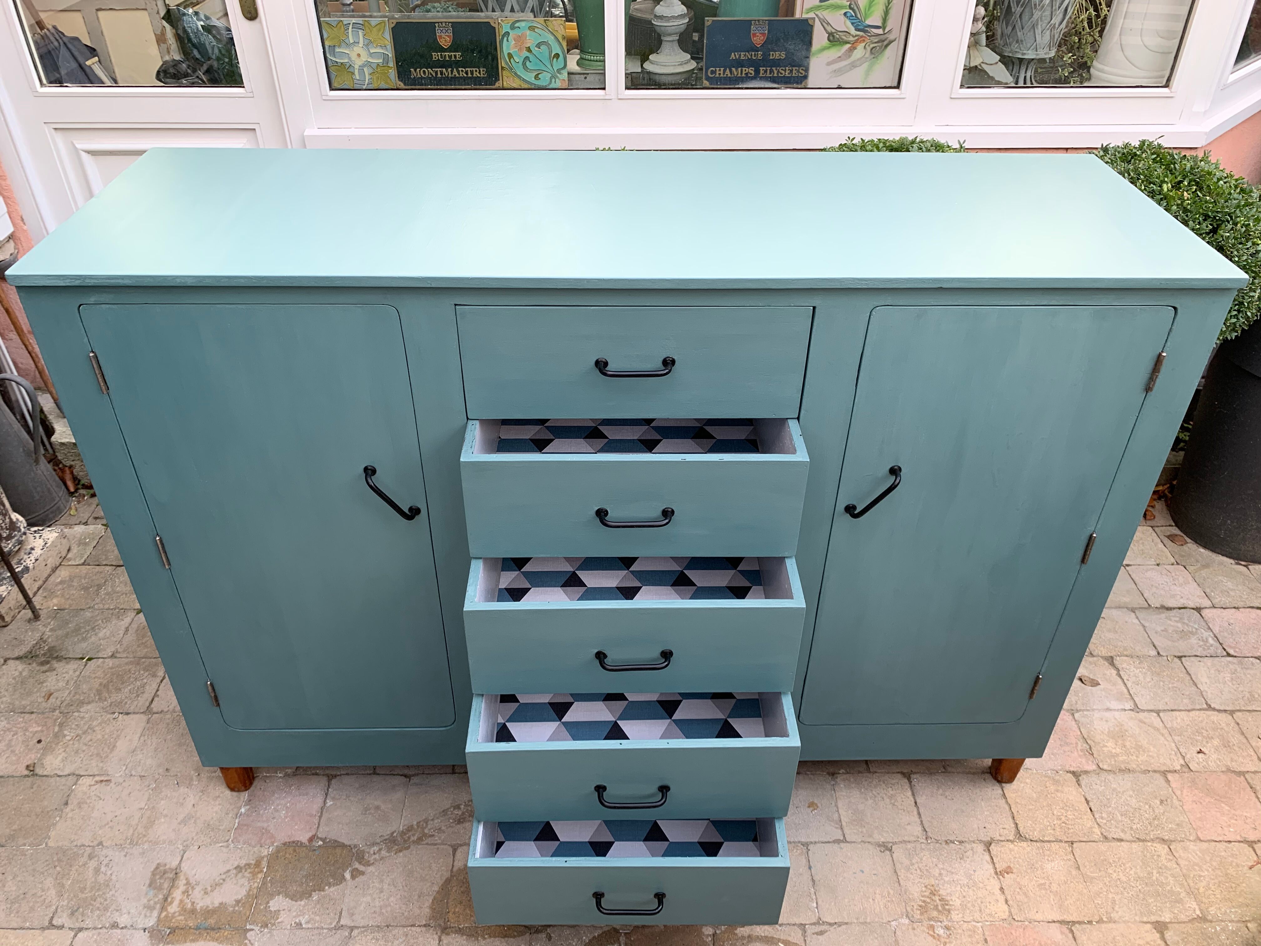 Buffet vintage 50