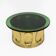 Mid-century Modern Italian Murano Glass and Brass Coffee Table, 1970s