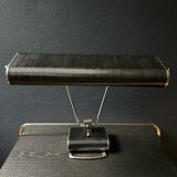 Black and chrome desk lamp model 71 by JUMO, France, 1960s.