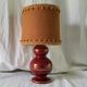Glazed ceramic lamp