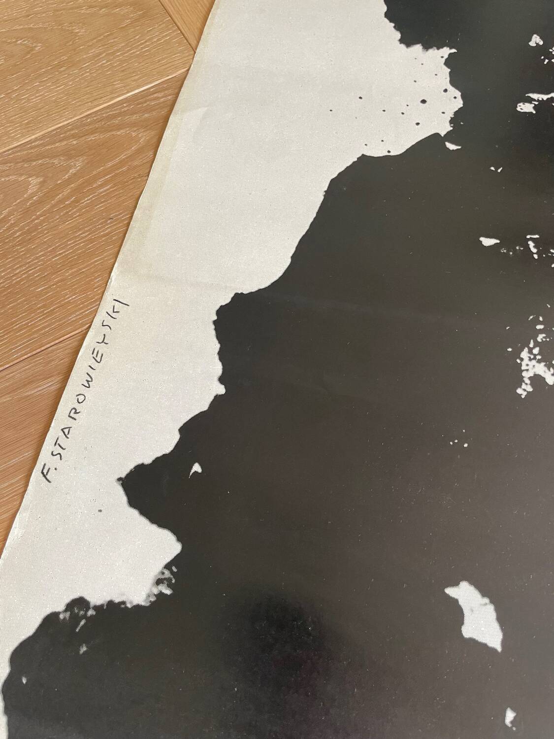 F. Starowieyski (1930-2009), Die Zofen, 1986, Orginal theater poster