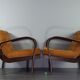 Paire de fauteuils Kropacek & Kozelka modernisme Tchèque 1947