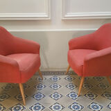 Seats 50-60 years red
