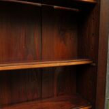 Black writing bureau bookcase