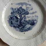 Assiettes décorées delft