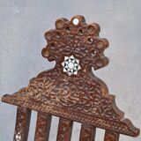 Chaise syrienne incrustée de nacre