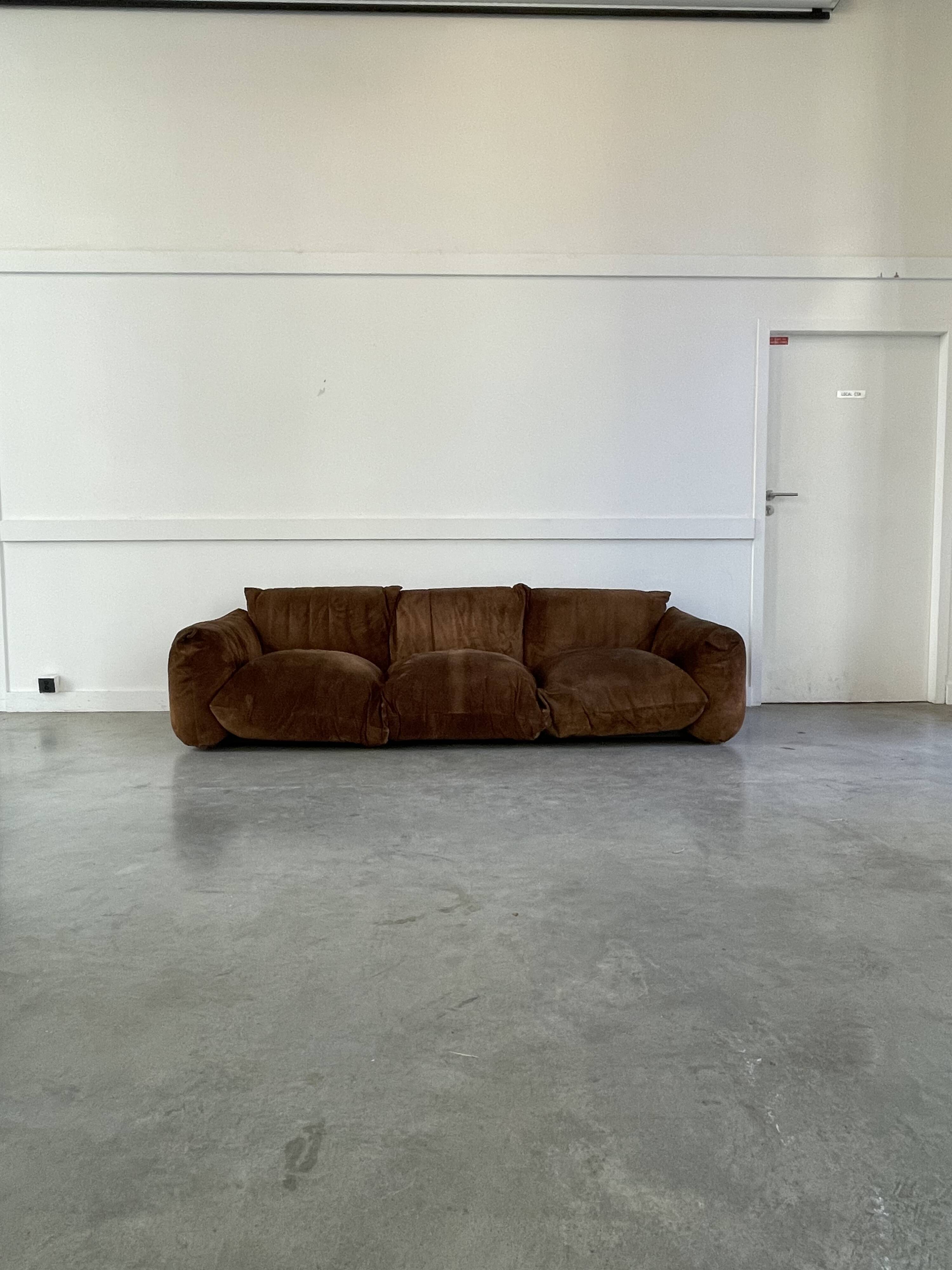 Marenco three-seater sofa by Mario Marenco for Arflex 1970s