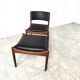 Fauteuil scandinave du milieu du siècle avec tabouret, années 1960