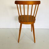 Suite of 4 chairs bistro Baumann, 50s