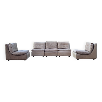 Canapé en cuir modulaire Walter Knoll