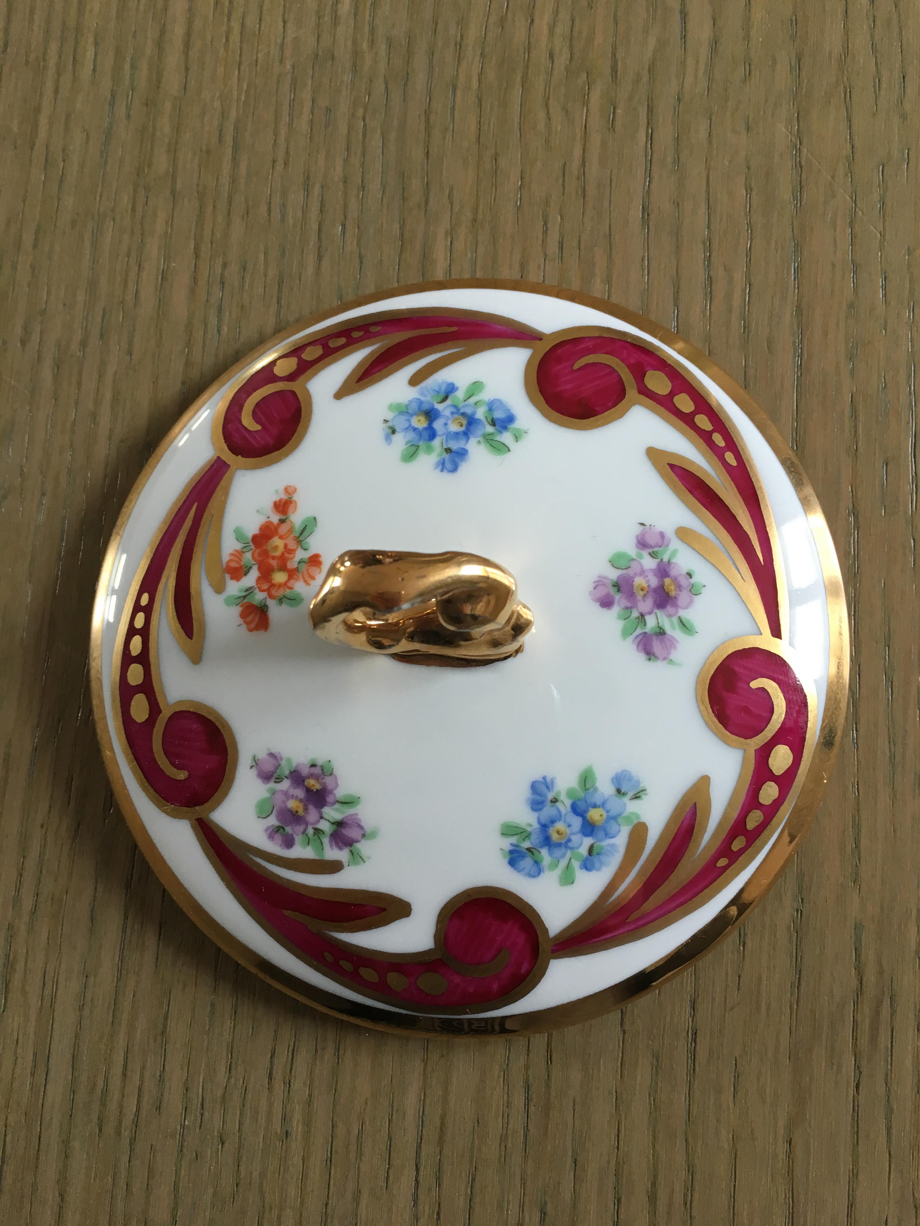 Old porcelain candy factory from Limoges