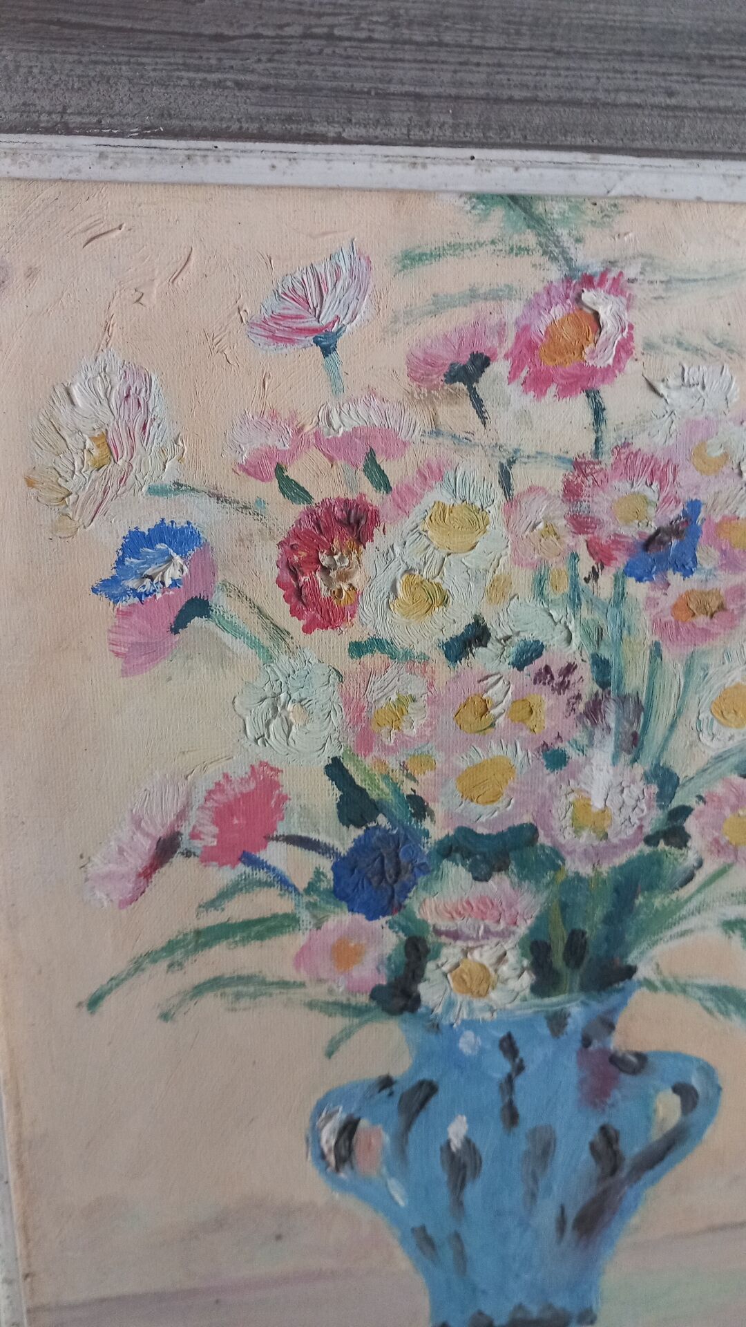 Vintage Still Life – Flower Bouquet - Daler Board Panel 1950