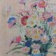 Vintage Still Life – Flower Bouquet - Daler Board Panel 1950