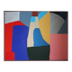Contemporary abstract composition coloured N.4