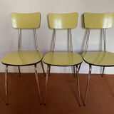 Yellow formica chairs