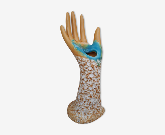 Hand vintage soliflore ring
