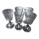 4 liqueur glasses