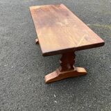 Rustic oak coffee table 102 x 47