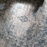 Round carpet pile