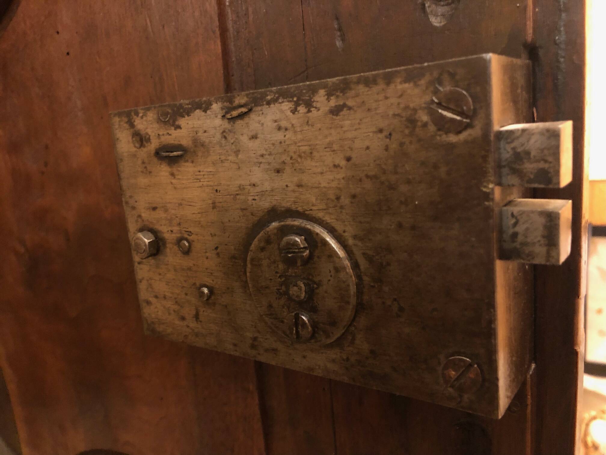 Lyonnaise wedding wardrobe with original locks.