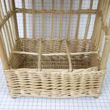 Mini bar in rattan and wicker