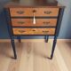 Commode Louis XV vintage – Marqueterie bois de cerisier