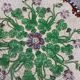 Antique plate in majolica – strawberry decoration – Orchi pottery
