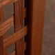 Vintage wooden room divider 3-part room screen in pine