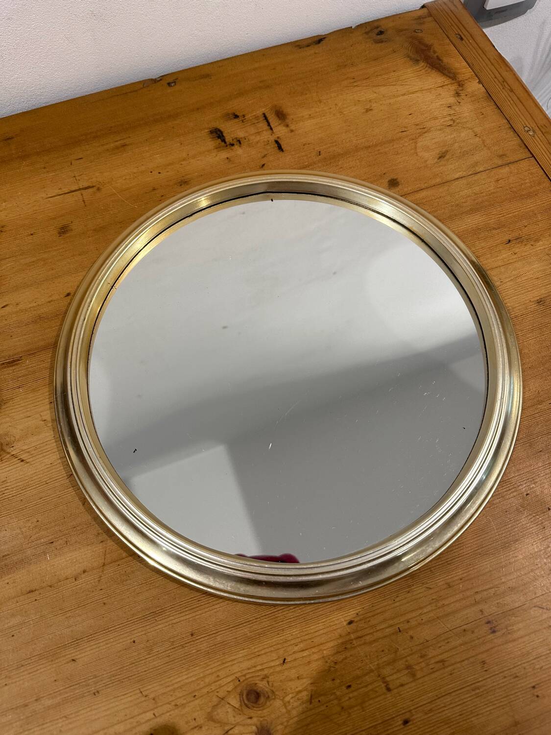 Vintage tray mirror