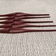Set of five teak bird wall art, Denmark, 1960s