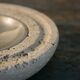 Travertine ashtray - Marble art - Design made in Italy - 1970s