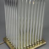 Art Deco style floor lamp made in the 70s in Murano glass