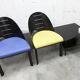 Set of 2 armchairs and coffee table designed by Patrice Bonneau, Genexco edition, 19